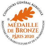 Concouse Général Agricole Médaille de Bronze 2020